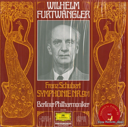 FURTWANGLER, WILHELM schubert; symphonie nr.9(7) 2535808