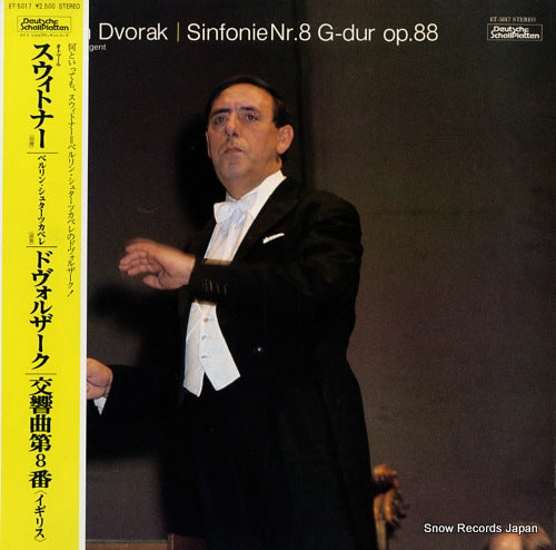 SUITNER, OTMAR antonin dvorak; sinfonie nr.8 g-dur op.88 ET-5017