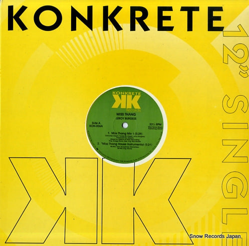 BURGESS, LEROY miss thang KON-006