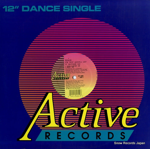 REALE i'm not gonna let it bother me ACT3060