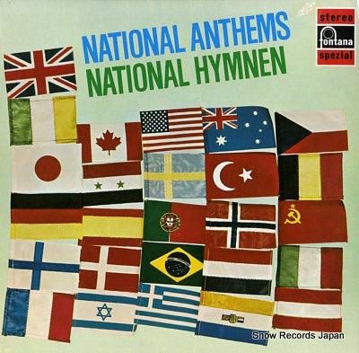 CENTRAL BAND OF THE ROYAL AUSTRALIAN AIR FORCE, THE national anthems 701536WPY