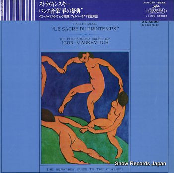MARKEVITCH, IGOR stravinsky; ballet music "le sacre du printemps" AA-5039