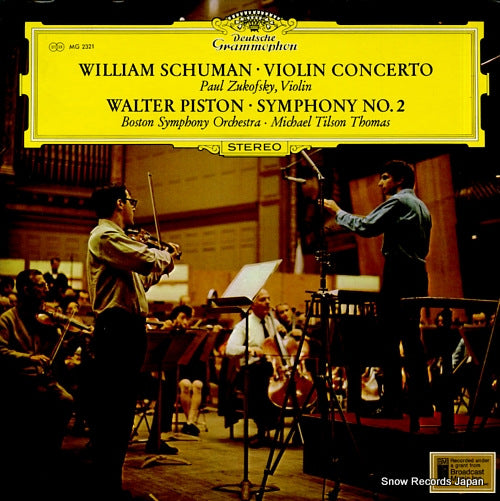 THOMAS, MICHAEL TILSON walter piston; symphony no.2 MG2321