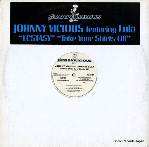 VICIOUS, JOHNNY, FEATURING LULA ecstacy take your shirts off GM064