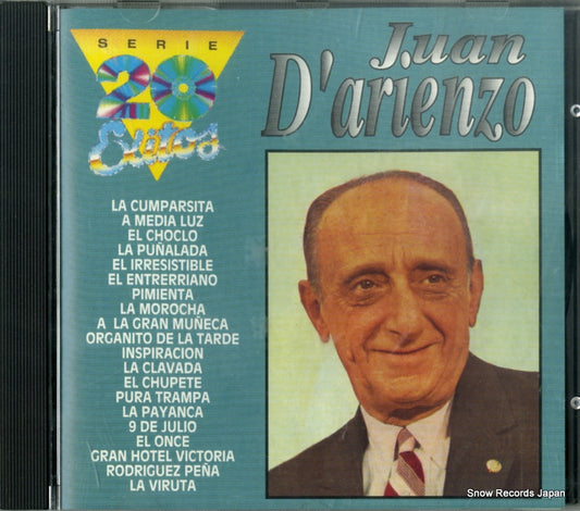 D'ARIENZO, JUAN serie 20 exitos 7432127572-2
