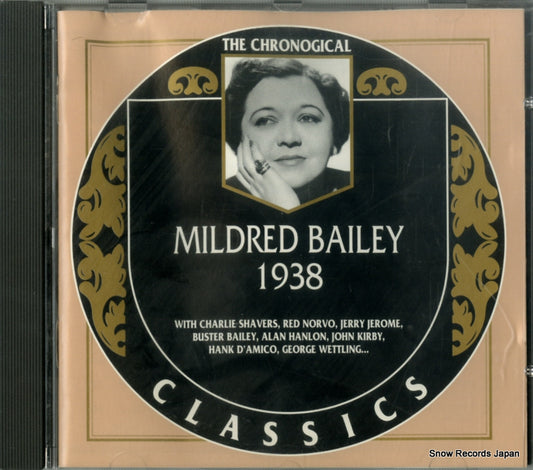 BAILEY, MILDRED 1938 CLASSICS1160