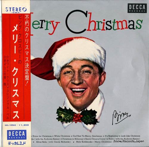CROSBY, BING merry christmas SDL10062