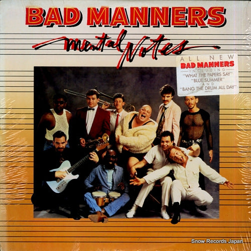 BAD MANNERS mental notes BFR40070