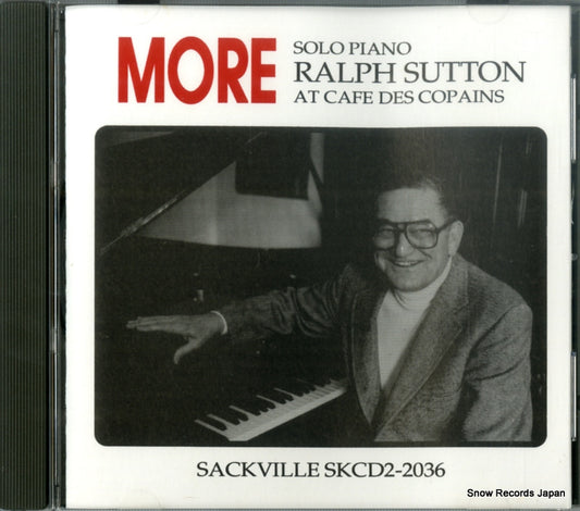 SUTTON, RALPH more ralph sutton at cafe des copains SKCD2-2036