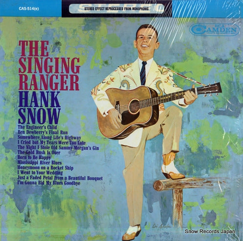 SNOW, HANK the singing ranger CAS-514(E)
