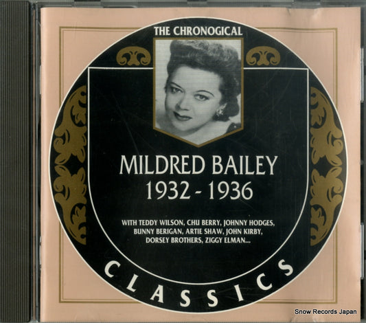 BAILEY, MILDRED 1932-1936 CLASSICS1080