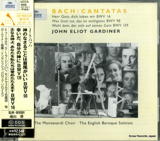 GARDINER, JOHN ELIOT bach; cantatas UCCA-1006