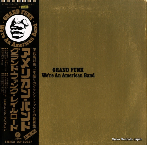 GRAND FUNK RAILROAD we're an american band ECP-80857