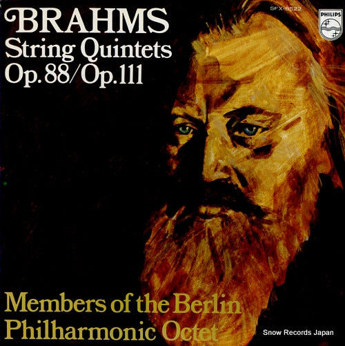 MEMBERS OF THE BERLIN PHILHARMONIC OCTET brahms; string quintets op.88 / op.111 SFX-8522