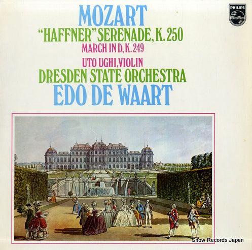 DE WAART, EDO mozart; "haffner" serenade, k.250 6500966