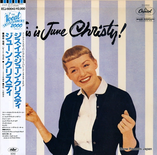 CHRISTY, JUNE this is june christy ECJ-60043