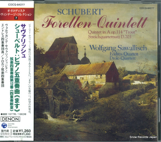 SAWALLISCH, WOLFGANG schubert; forellen-quintett COCQ-84277