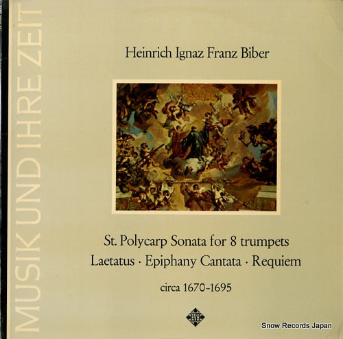 HARNONCOURT, NIKOLAUS bieber; st. polycarp sonata for 8 trumpets SAWT9537-A