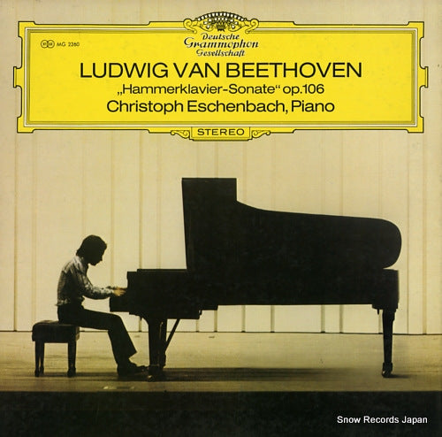 ESCHENBACH, CHRISTOPH beethoven; hammerklavier-sonate op.106 MG2260
