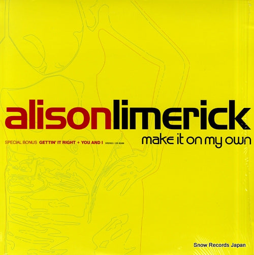 LIMERICK, ALISON make it on my own CR-10089