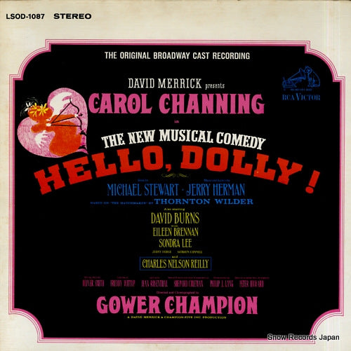 MERRICK, DAVID, AND CAROL CHANNING hello, dolly! LSOD-1087
