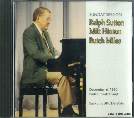 RALPH SUTTON TRIO, THE sunday session SKCD2-2044