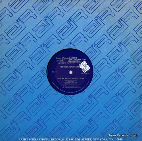 GARRAFFA, DONNA let me be your fantasy IT-7002