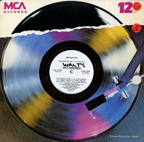 NEW EDITION if it isn't love L33-17481