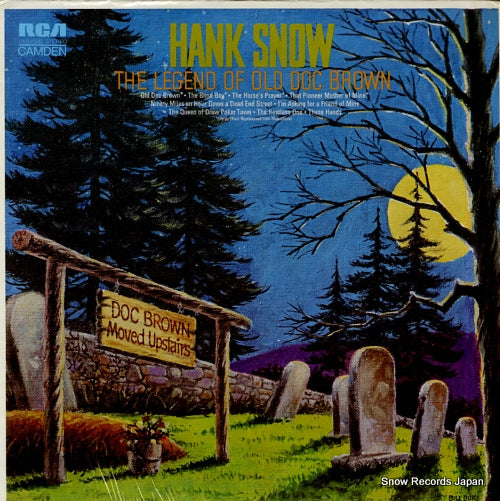SNOW, HANK the legend of old doc brown CAS-2560