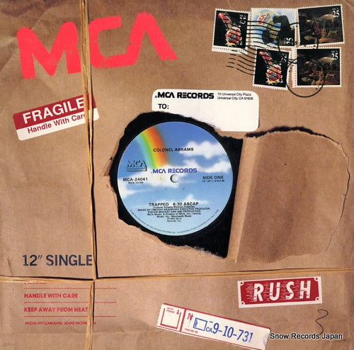 COLONEL, ABRAMS / DAN HARTMAN trapped / i can dream about you MCA-24041