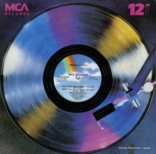 STARR, BRENDA K. what you see is what you get MCA-23704