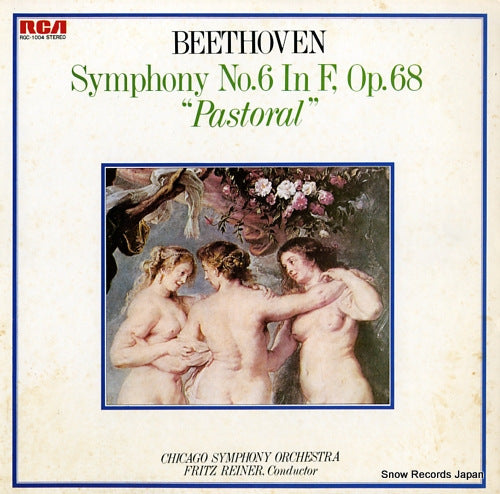 REINER, FRITZ beethoven; symphony no.6 in f, op.68"pastral" RGC-1004