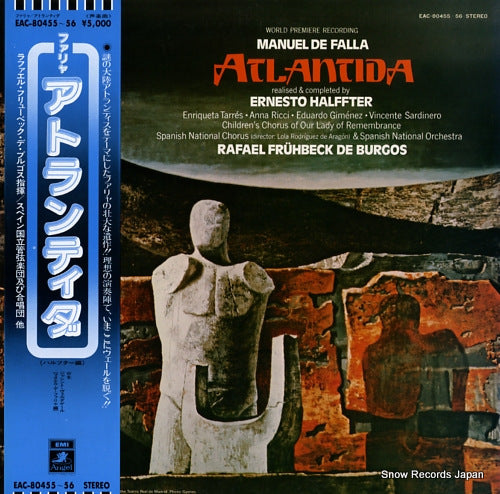 FRUHBECK DE BURGOS, RAFAEL falla; atlantida EAC-80455