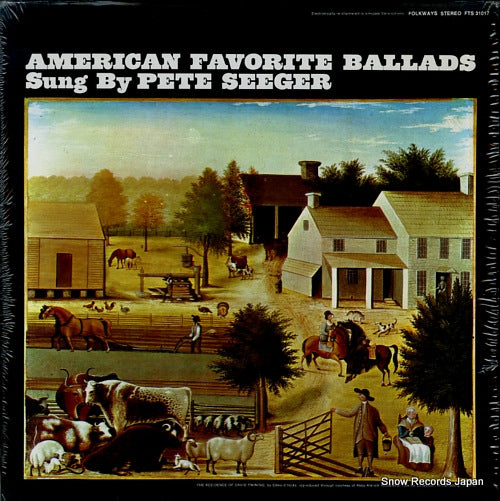 SEEGER, PETE american favorite ballads FTS31017