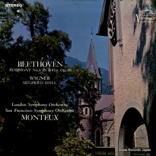 MONTEUX, PIERRE beethoven; symphony no.4 in b-flat, op.60 SUP-2043