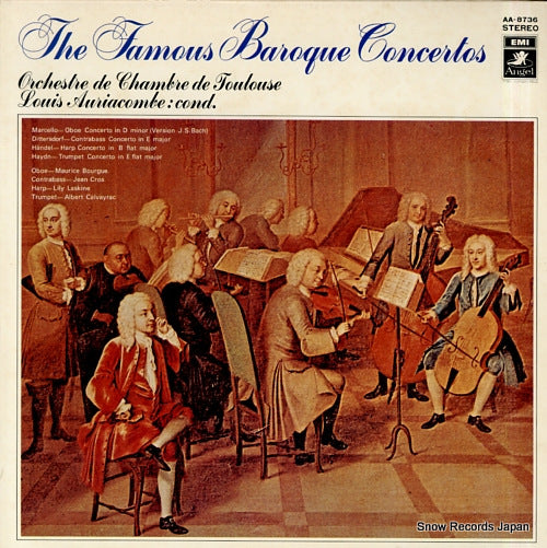 AURIACOMBE, LOUIS the famous baroque concertos AA-8736