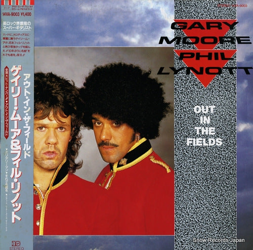 MOORE, GARY, AND PHIL LYNOTT out in the fields 14VA-9003