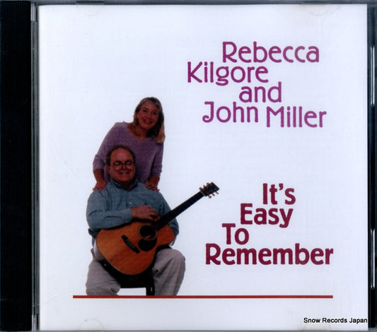 KILGORE, REBECCA, AND JOHN MILLER it's easy to remember ORB1002