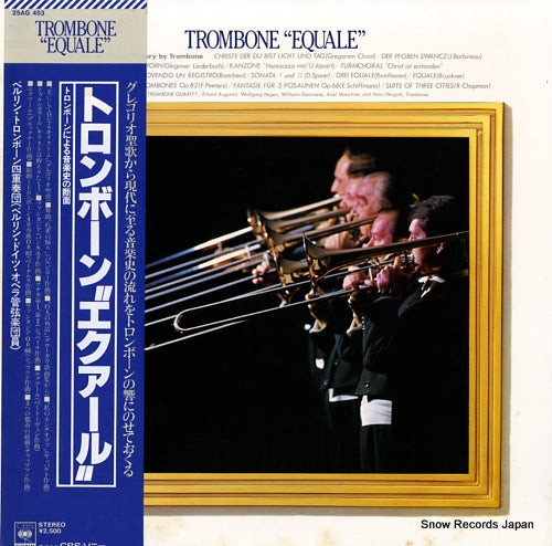 BERLIN TROMBONE QUARTET, THE trombone "equale" 25AG453