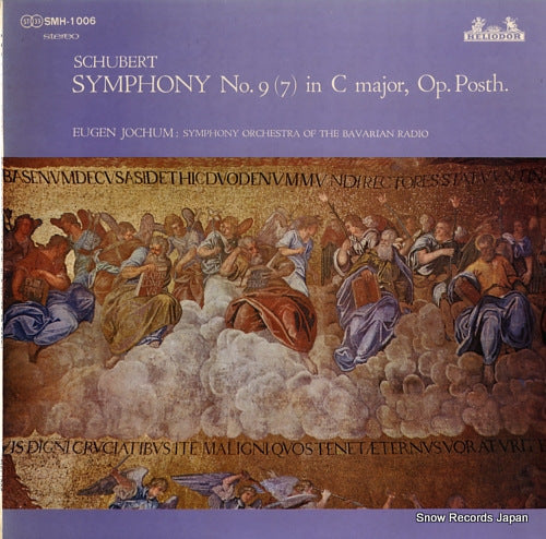 JOCHUM, EUGEN schubert; symphony no.9 (7) in c major, op.posth SMH-1006