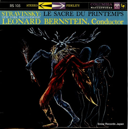 BERNSTEIN, LEONARD stravinsky; le sacre du printemps RS105