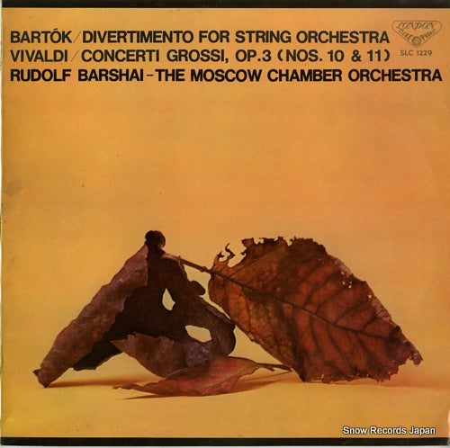 BARSHAI, RUDOLF bartok; divertimento for string orchestra SLC1229