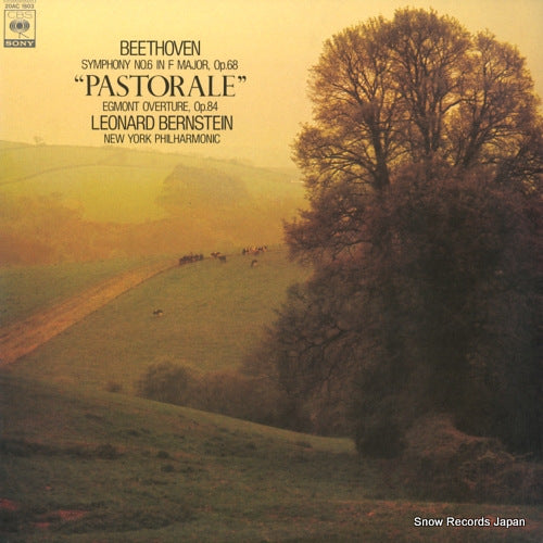 BERNSTEIN, LEONARD beethoven; symphony no.6 "pastoral"/egmont overture op.84 20AC1503