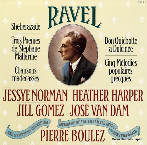 BOULEZ, PIERRE song of maurice ravel 28AC1966