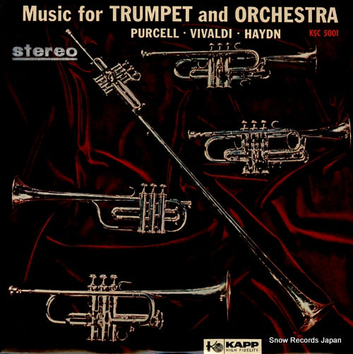 DICKSON, HARRY music for trumpet and orchestra KSC5001
