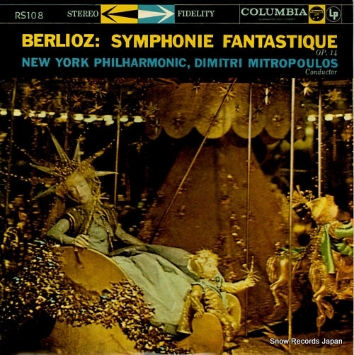 MITROPOULOS, DIMITRI berlioz; symphoinie fantastique RS108