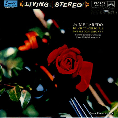 LAREDO, JAIME bruch; violin concerto no.1 SHP-2007