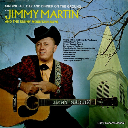 MARTIN, JIMMY singing all day and dinner on the ground MCA-137