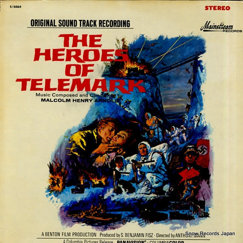 ARNOLD, MALCOLM HENRY the heroes of telemark S/6064