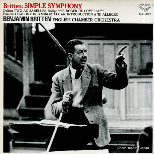 BRITTEN, BENJAMIN britten; simple symphony SLC2184